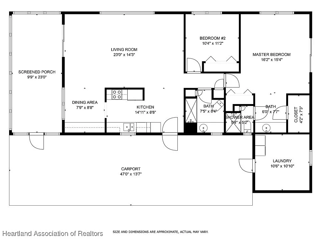 2725 Bolin Lane floorplan