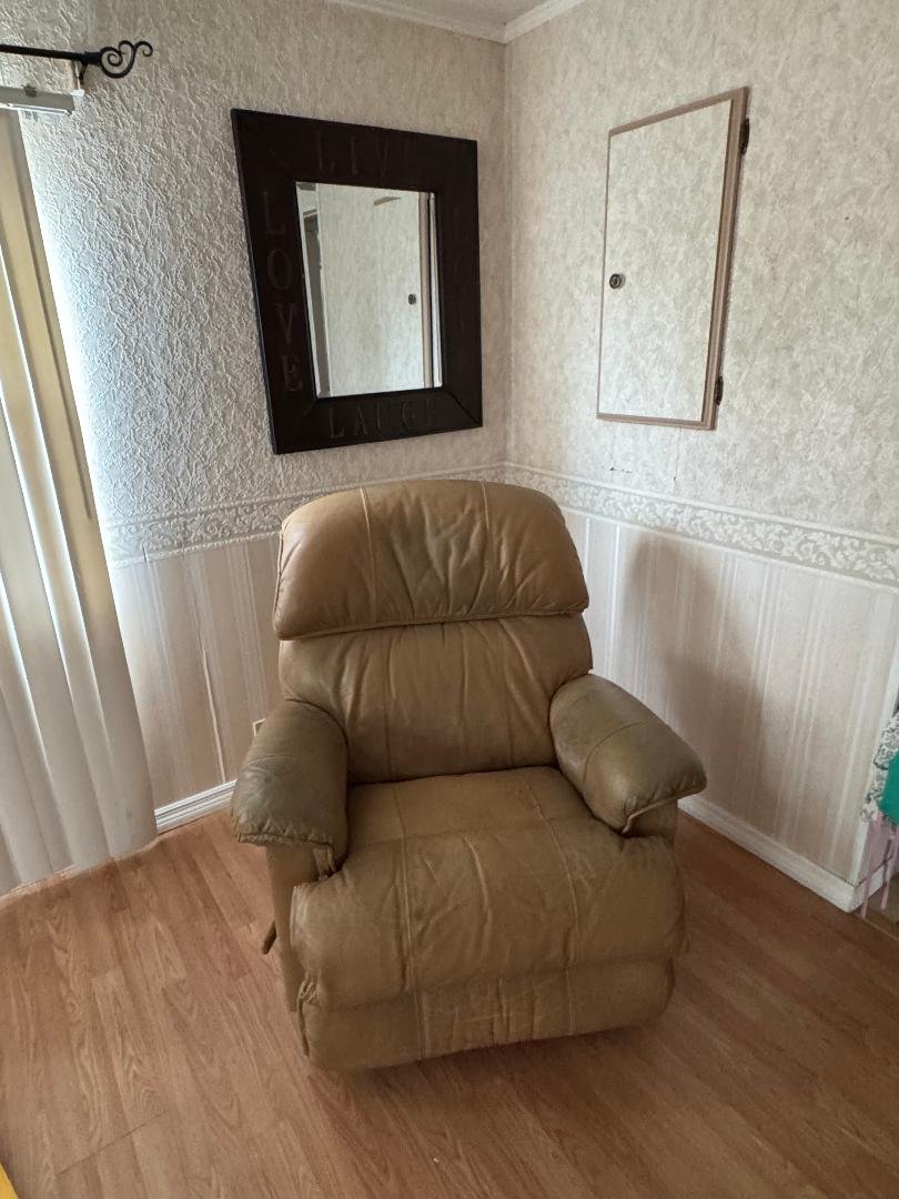 Recliner in Master Bedroom